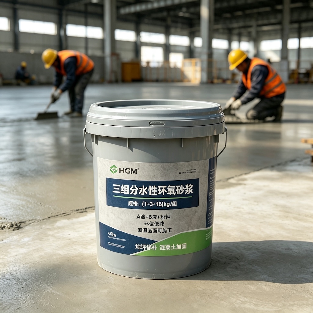 青冈三组份水性环氧砂浆